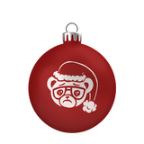 Sad Santa Ornament